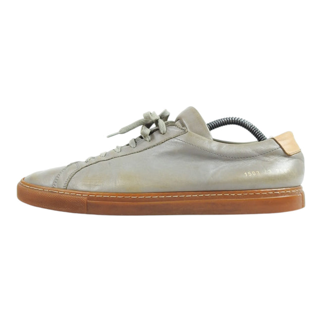 Common Projects Grey Leather Sneaker Size 43