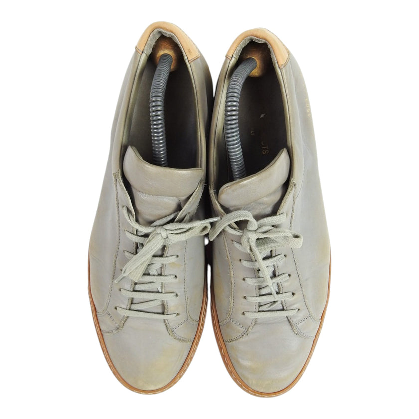 Common Projects Grey Leather Sneaker Size 43