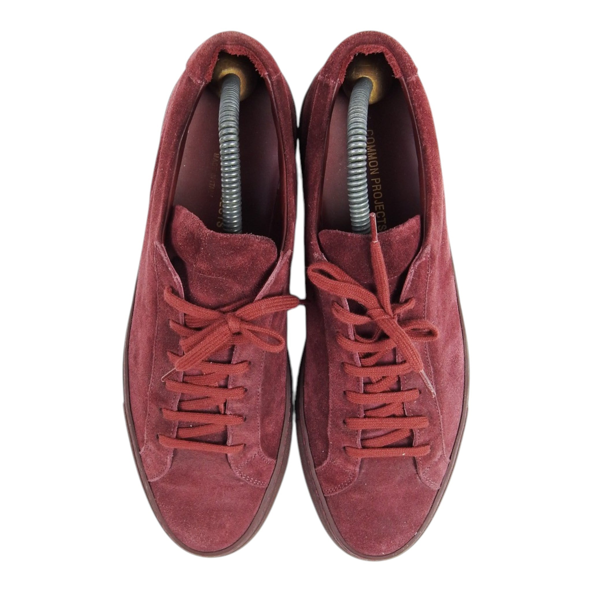 Common Projects Burgundy Suede Sneaker Size 43
