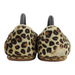 Sabah Leopard Ponyhair Loafers Size 43