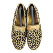 Sabah Leopard Ponyhair Loafers Size 43