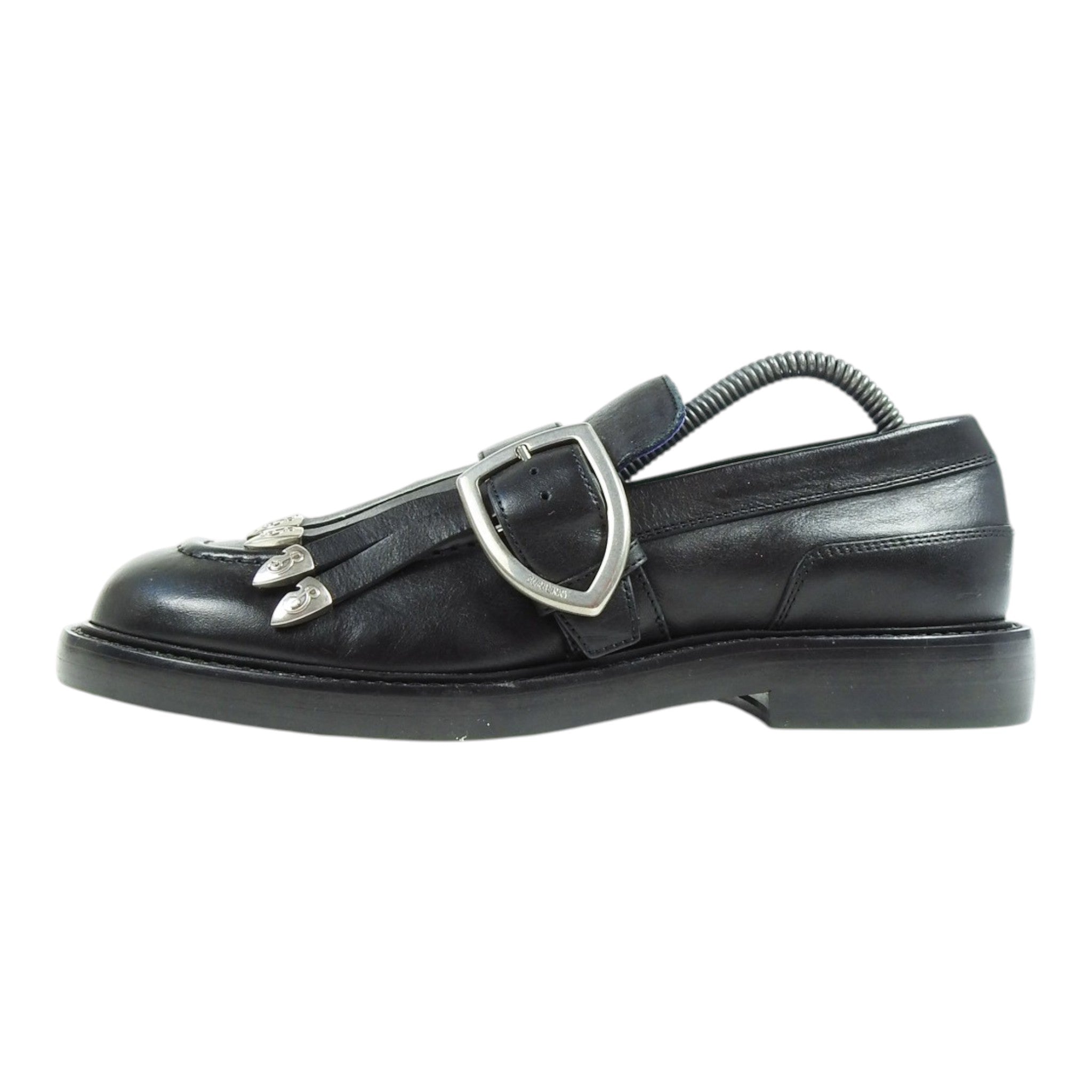 Burberry Leather Fringe Loafer Size 41