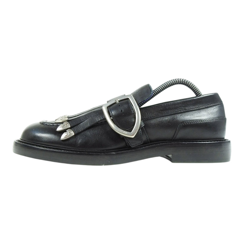 Burberry Leather Fringe Loafer Size 41