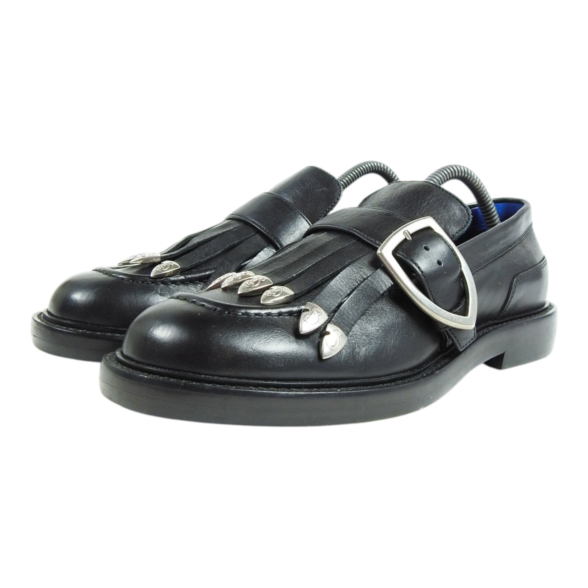 Burberry Leather Fringe Loafer Size 41