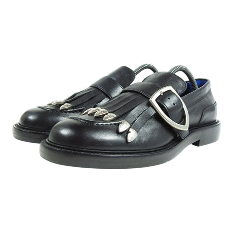 Burberry Leather Fringe Loafer Size 41