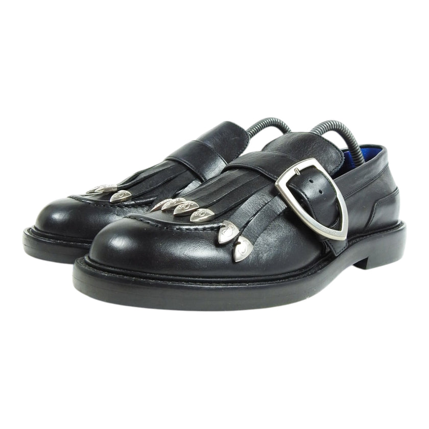 Burberry Leather Fringe Loafer Size 41