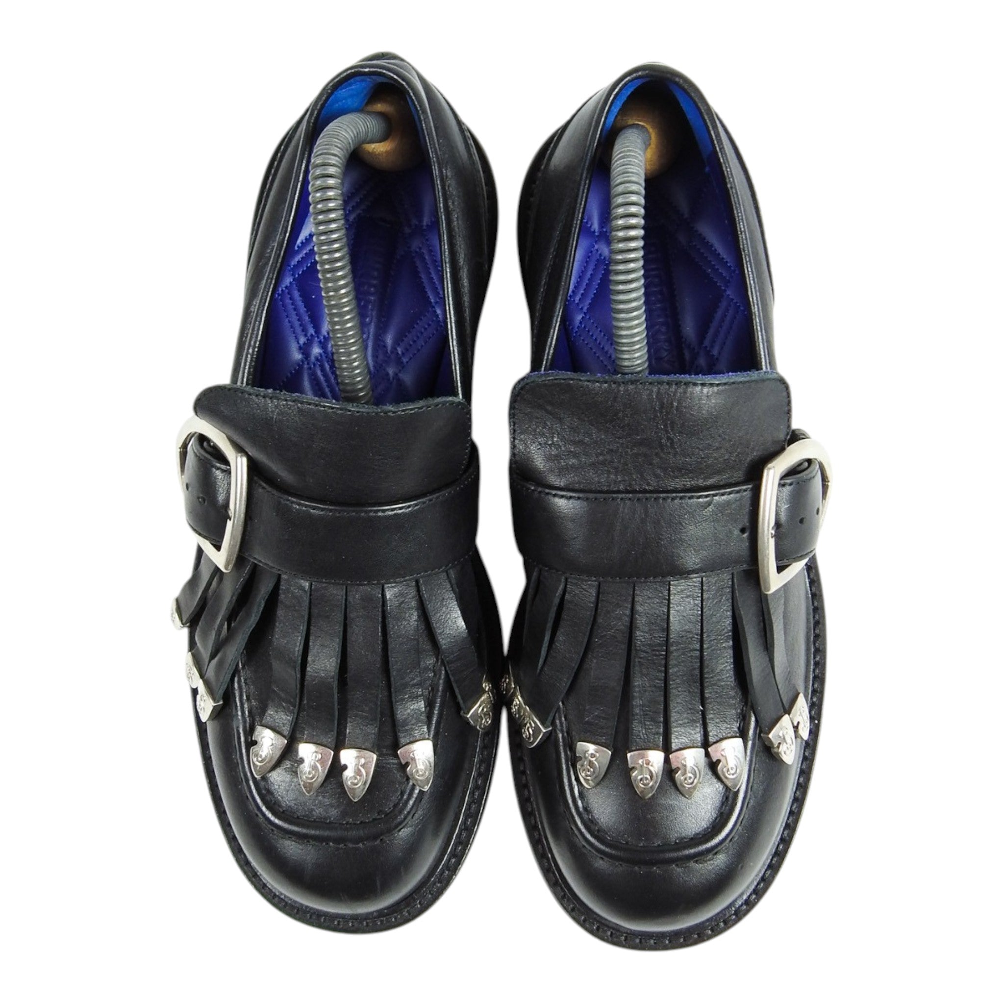 Burberry Leather Fringe Loafer Size 41