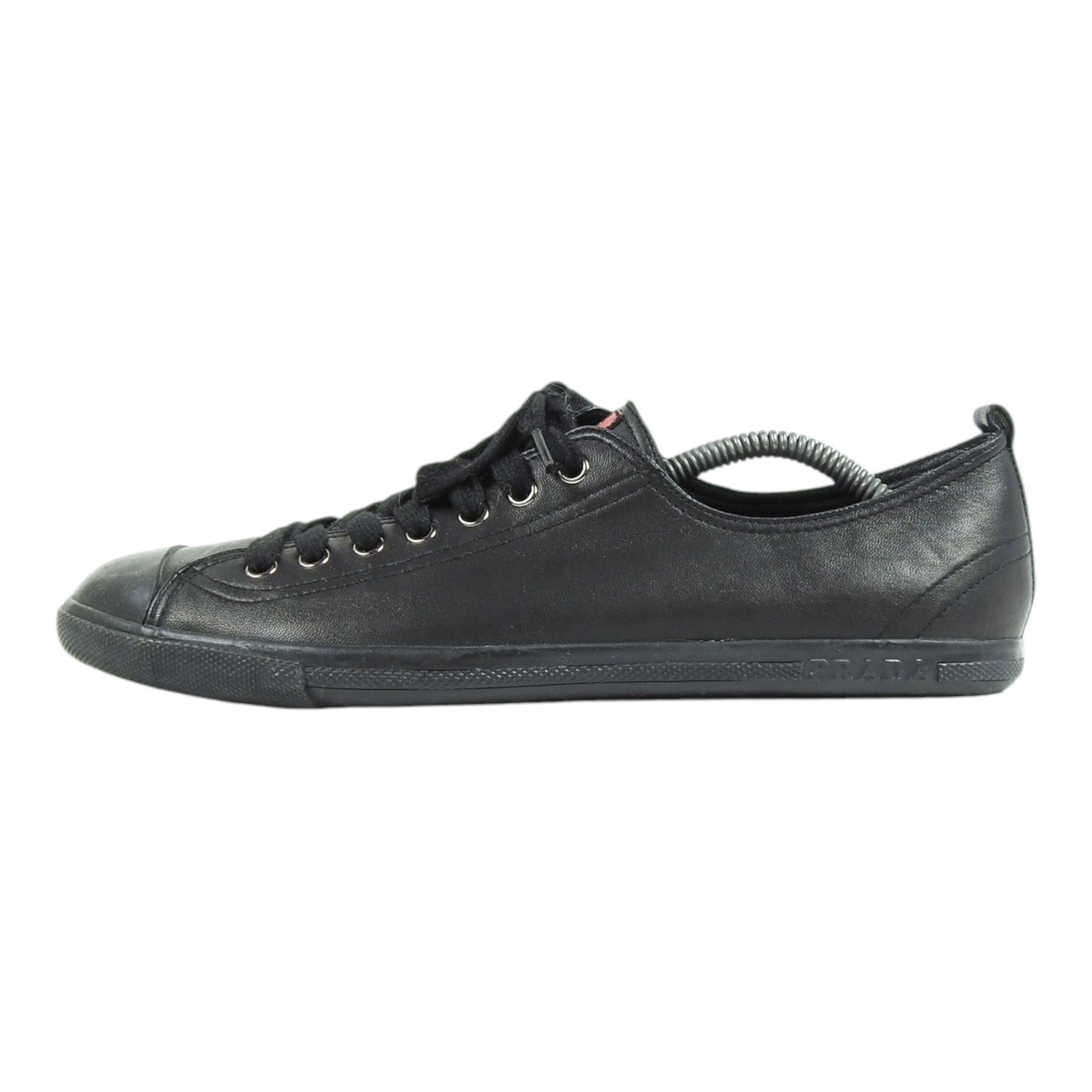 Prada Low Top Leather Sneakers Size 11