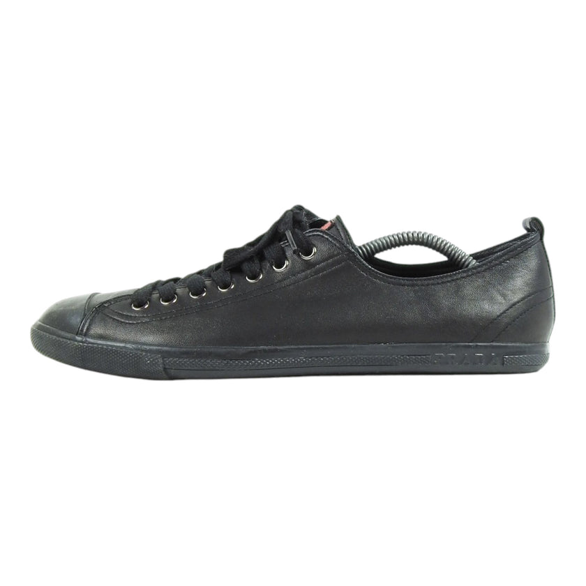 Prada Low Top Leather Sneakers Size 11