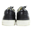 Common Projects Black Low Top Leather w/ White Sole Sneaker Size 41