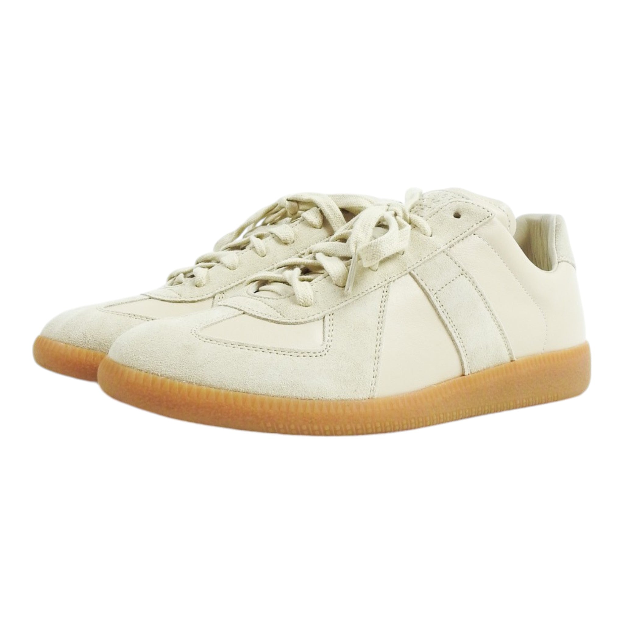 Maison Margiela Angora Suede Low Top Sneakers Size 40