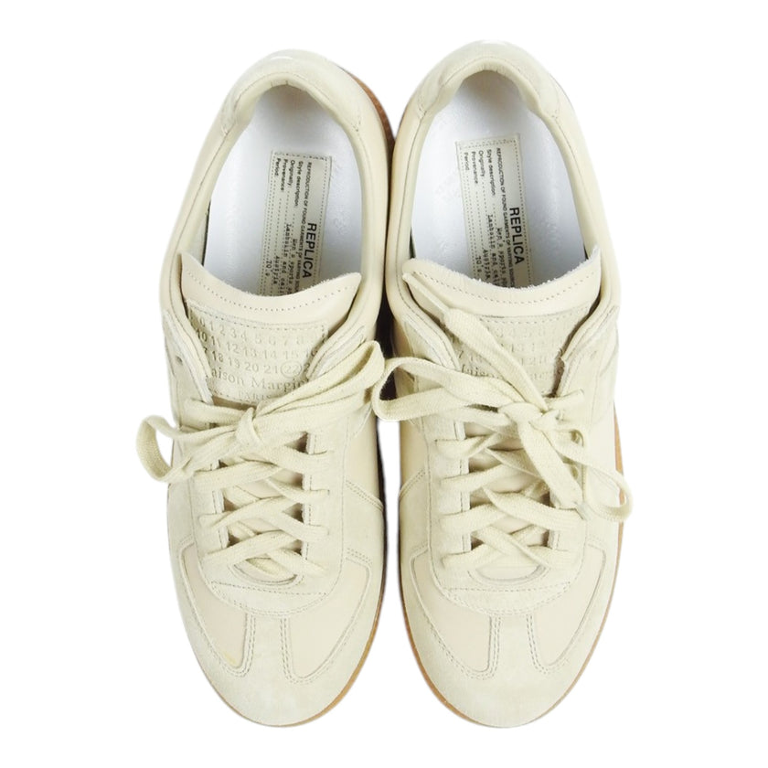 Maison Margiela Angora Suede Low Top Sneakers Size 40