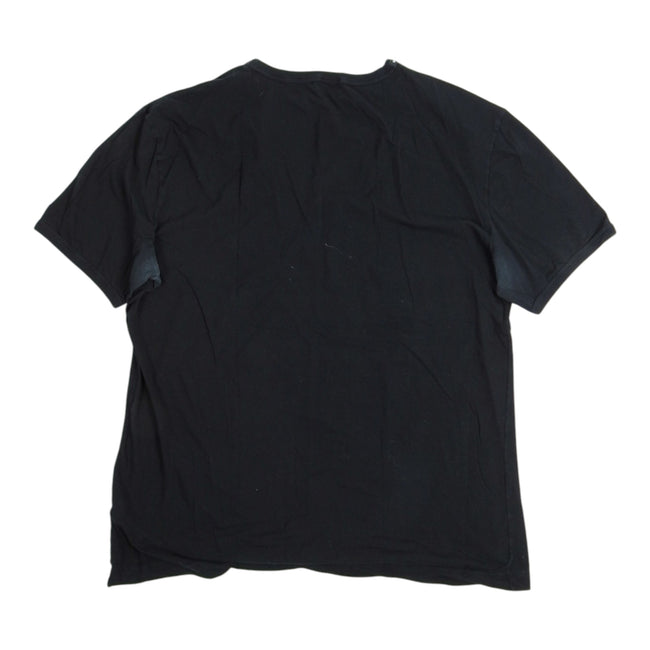 Dolce & Gabbana Underwear Black Stretch V Neck T-Shirt Size 2XL