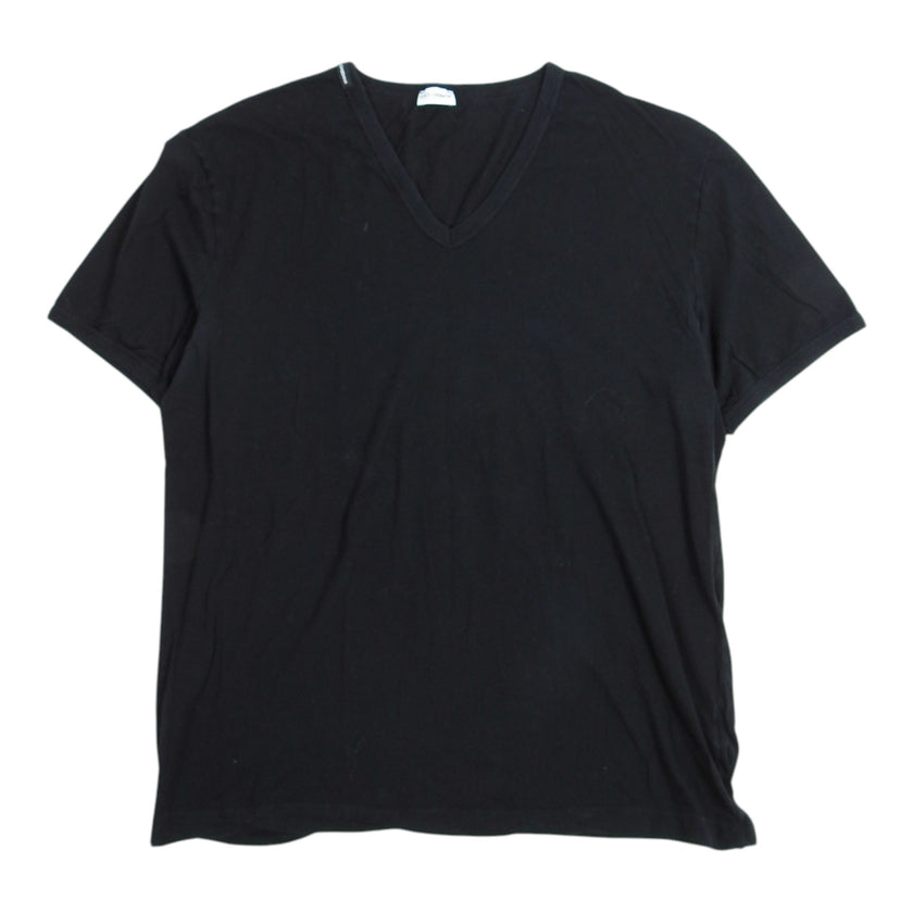 Dolce & Gabbana Underwear Black Stretch V Neck T-Shirt Size 2XL