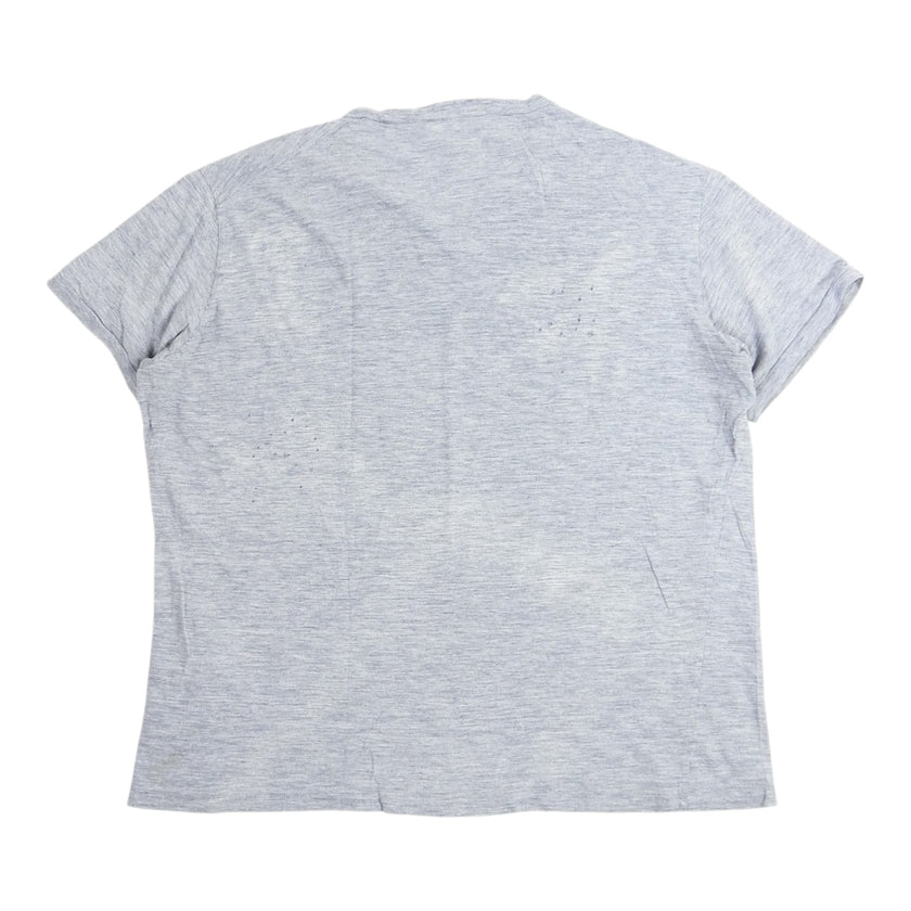 DSquared Distressed Grey T-Shirt Size 3XL