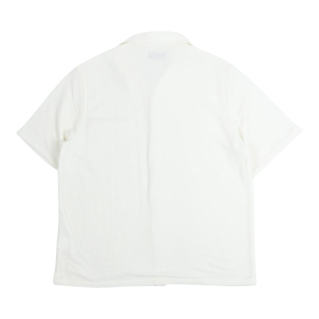 Our Legacy Cream Terrycloth Camp Shirt Size 50