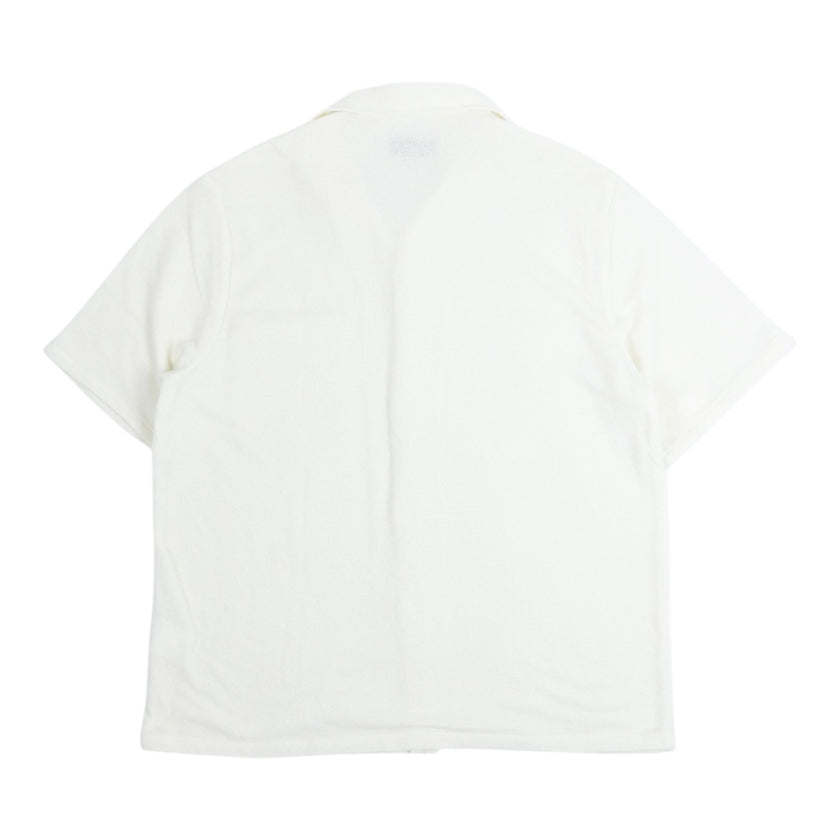 Our Legacy Cream Terrycloth Camp Shirt Size 50
