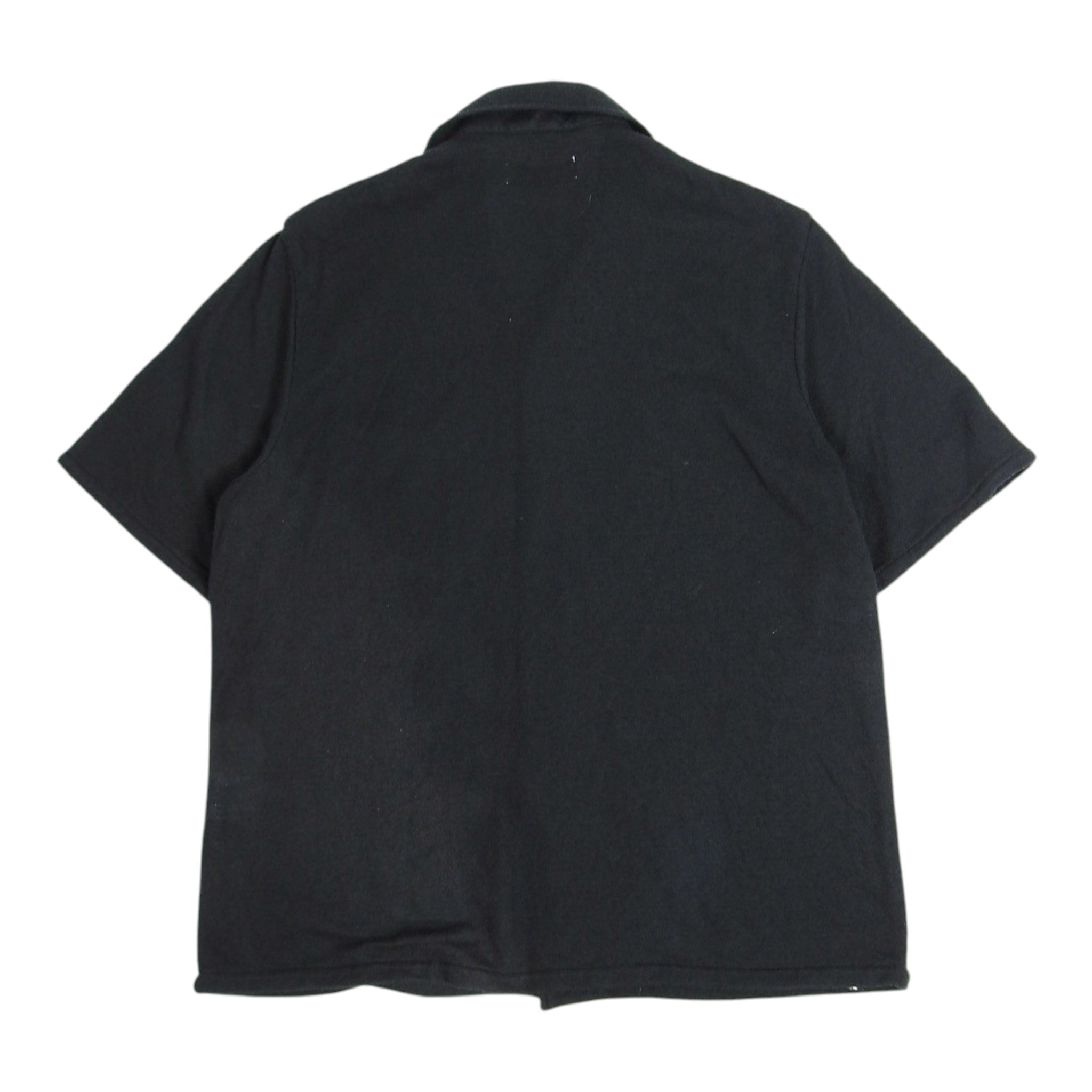 Our Legacy Black Terrycloth Camp Shirt Size 50