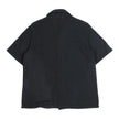 Our Legacy Black Terrycloth Camp Shirt Size 50