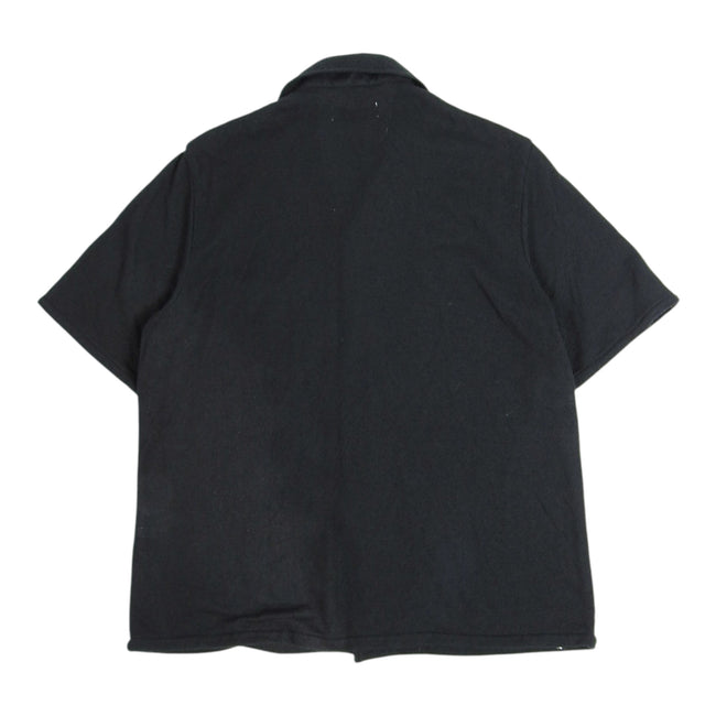 Our Legacy Black Terrycloth Camp Shirt Size 50