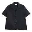Our Legacy Black Terrycloth Camp Shirt Size 50