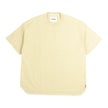 Jil Sander Beige Curved Hem T-Shirt Size Medium