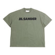 Jil Sander Green Logo T-Shirt Size Medium
