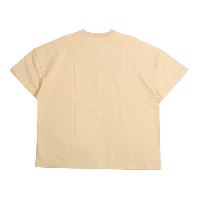 Jil Sander Beige Logo T-Shirt Size Medium