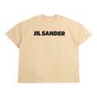 Jil Sander Beige Logo T-Shirt Size Medium