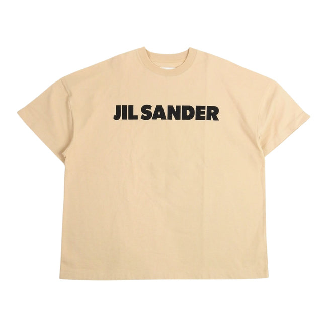 Jil Sander Beige Logo T-Shirt Size Medium