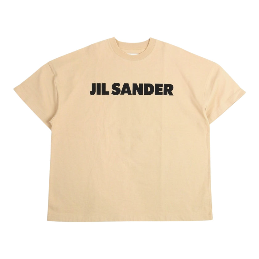 Jil Sander Beige Logo T-Shirt Size Medium