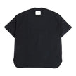 Jil Sander Black Curved Hem T-Shirt Size Medium