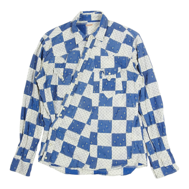 Kapital Multi Way Check Shirt Size 4