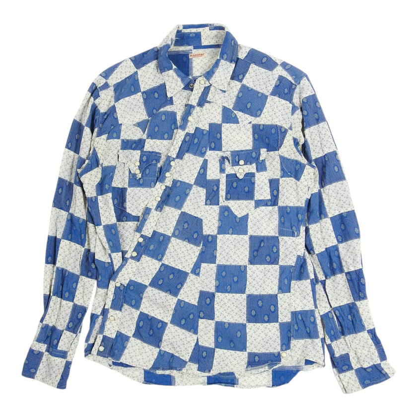 Kapital Multi Way Check Shirt Size 4