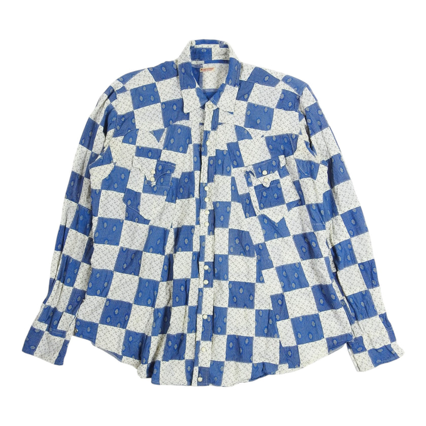 Kapital Multi Way Check Shirt Size 4
