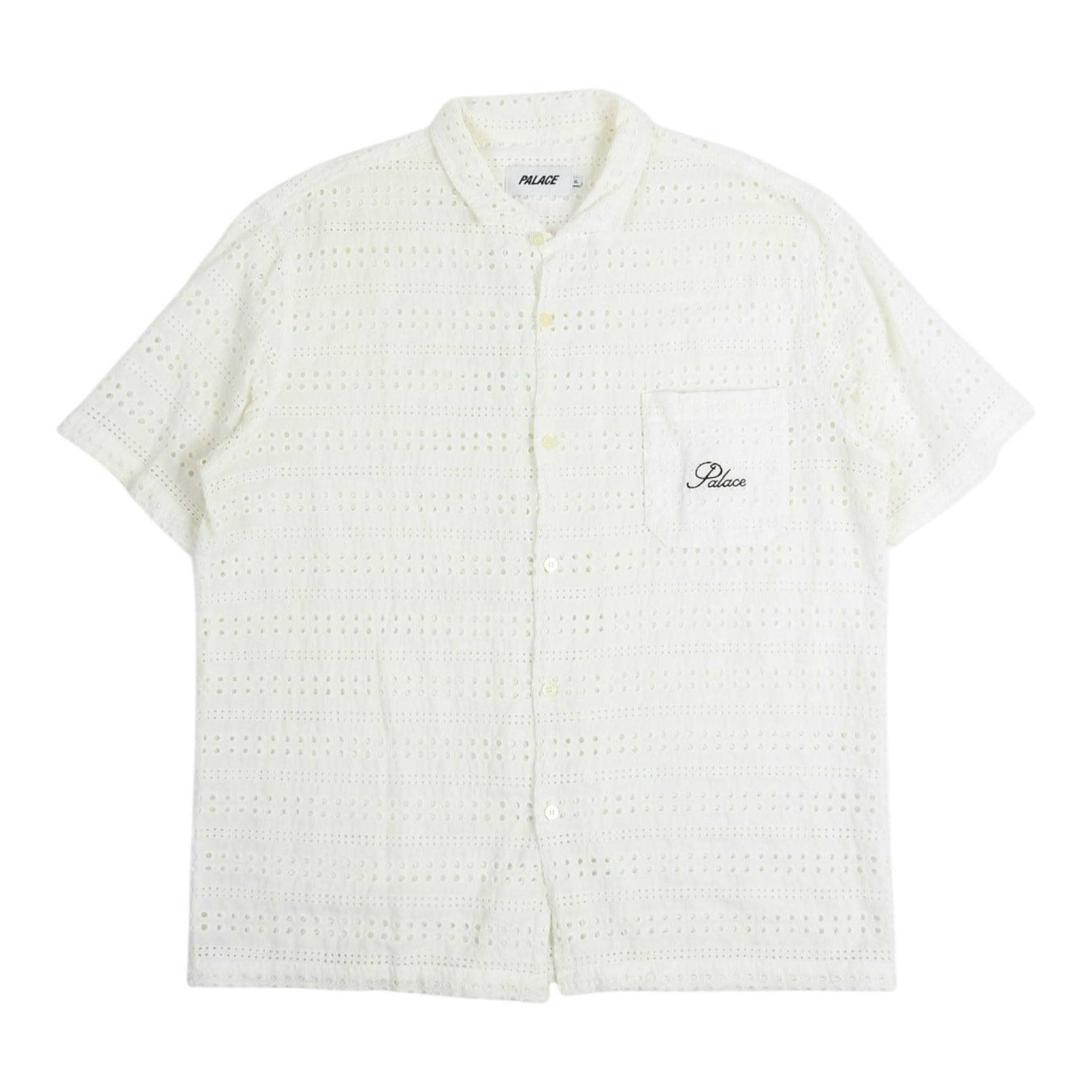 Palace Eyelet SS Shirt Size XL
