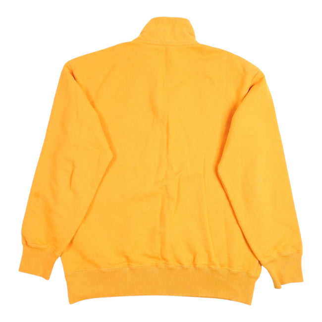 Aime Leon Dore Orange 1/4 Zip Sweater Size Large