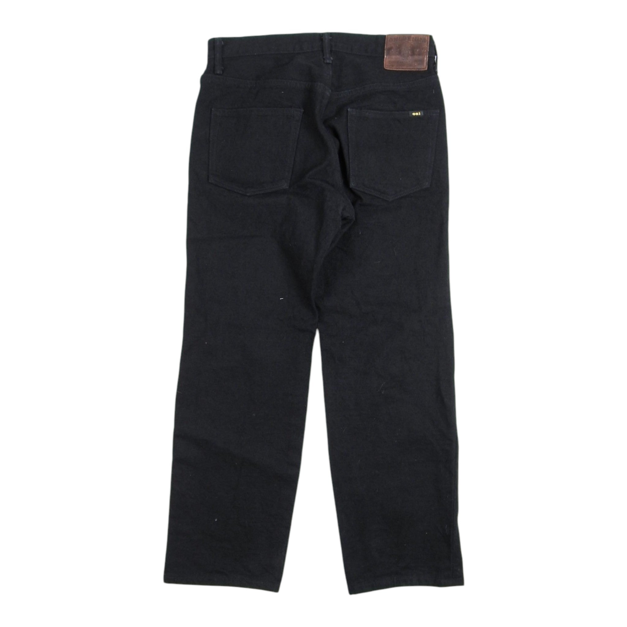 Oni Denim Black Textured Jeans Size 32