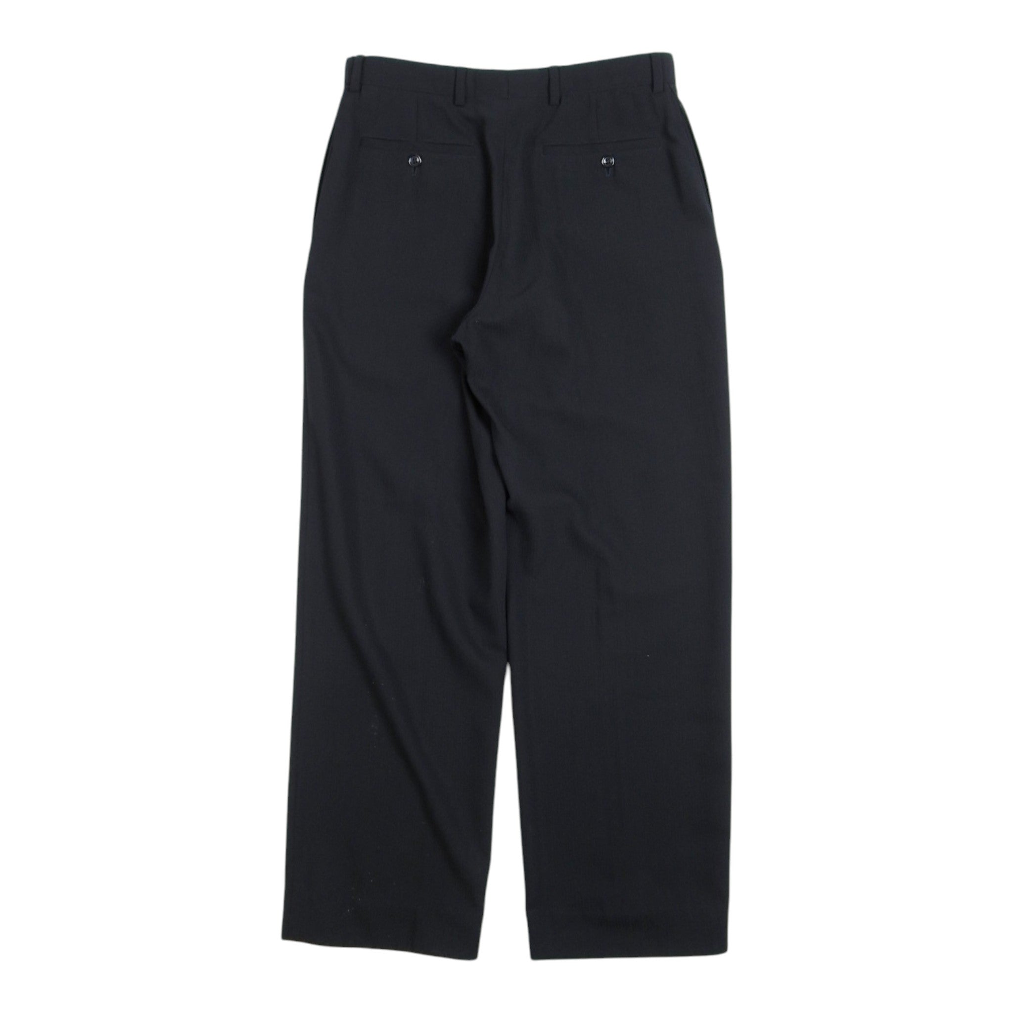Armani Collezioni Black Striped Trousers Size 31
