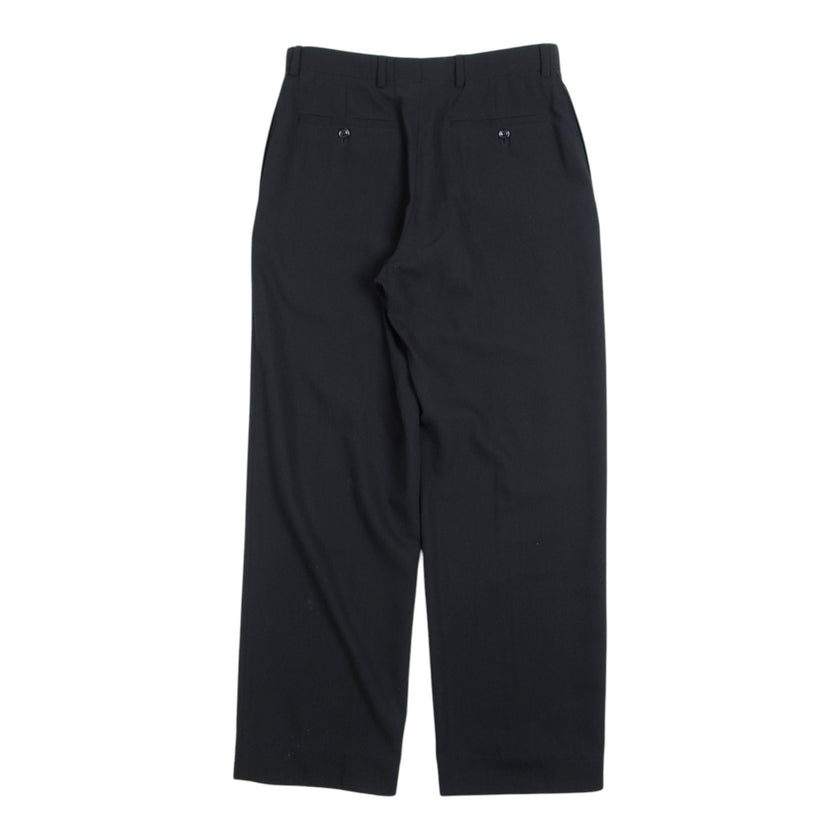 Armani Collezioni Black Striped Trousers Size 31