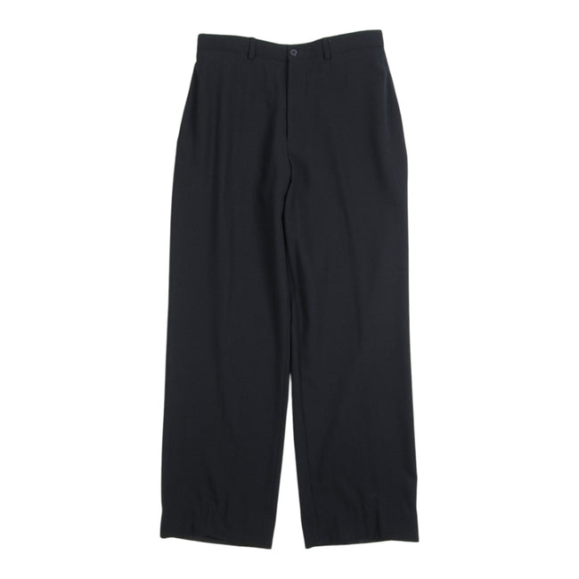 Armani Collezioni Black Striped Trousers Size 31