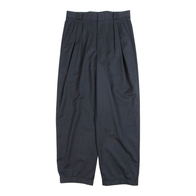 Gianni Versace Pleated Dark Grey Trousers Size 31
