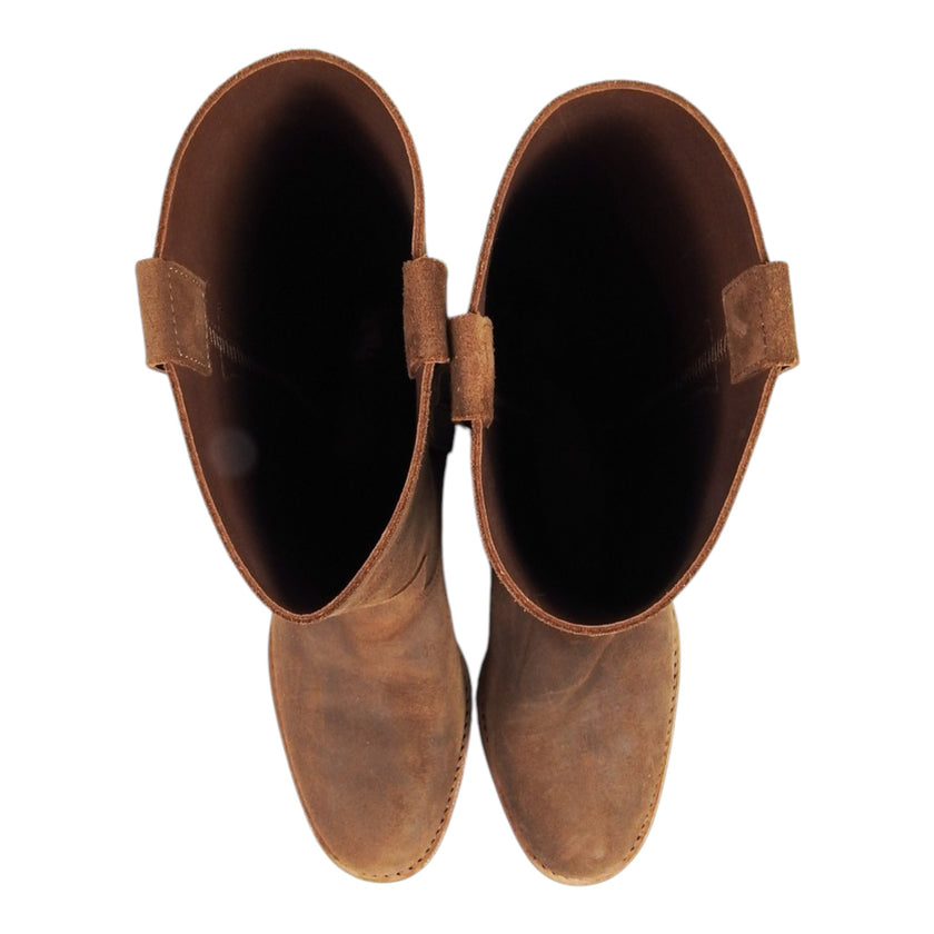 La Botte Gardiane Suede Cowboy Boots Size 44.5