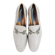Ferragamo Grey Horsebit Loafers Size 11.5