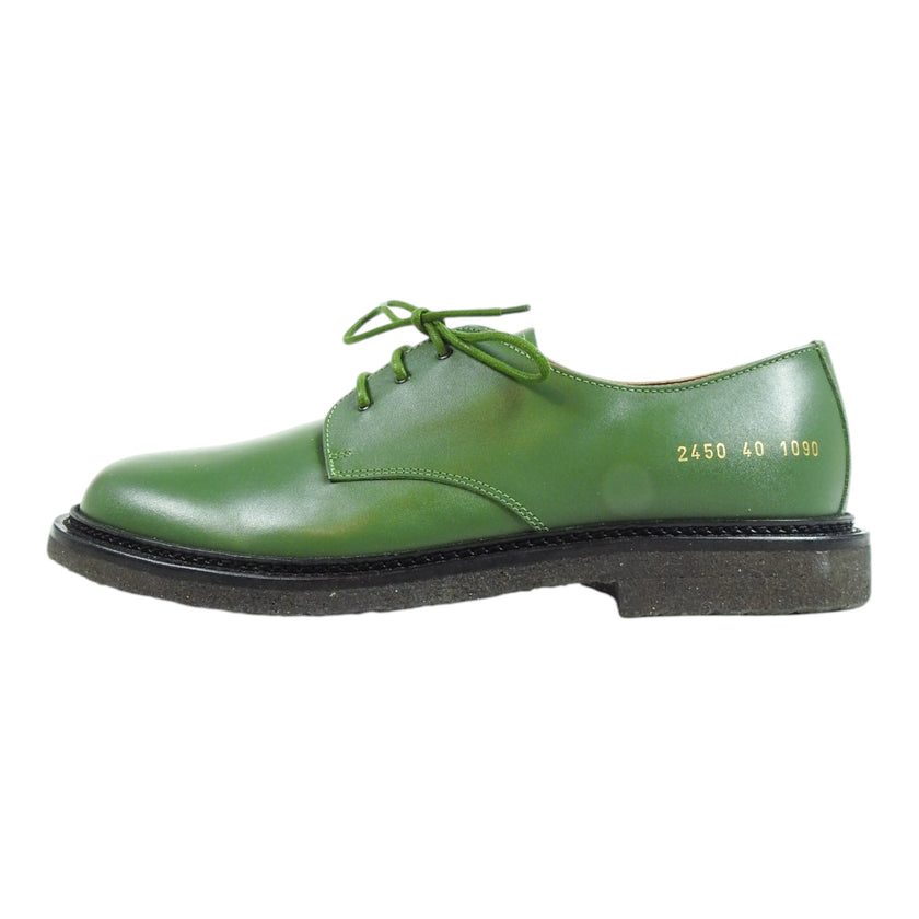 Common Projects Olive Derbies Size 40