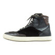 Ferragamo Suede/Leather High Top Sneakers Size 7