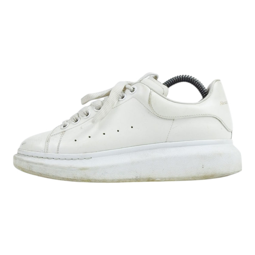 Alexander McQueen White Leather Sneakers Size 40