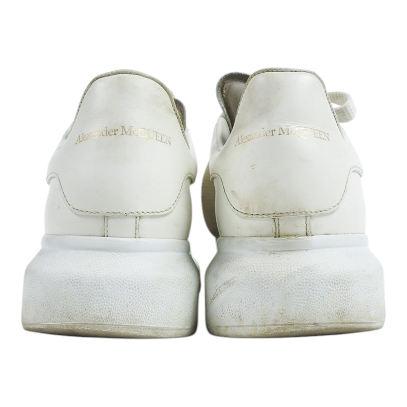 Alexander McQueen White Leather Sneakers Size 40