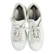 Alexander McQueen White Leather Sneakers Size 40