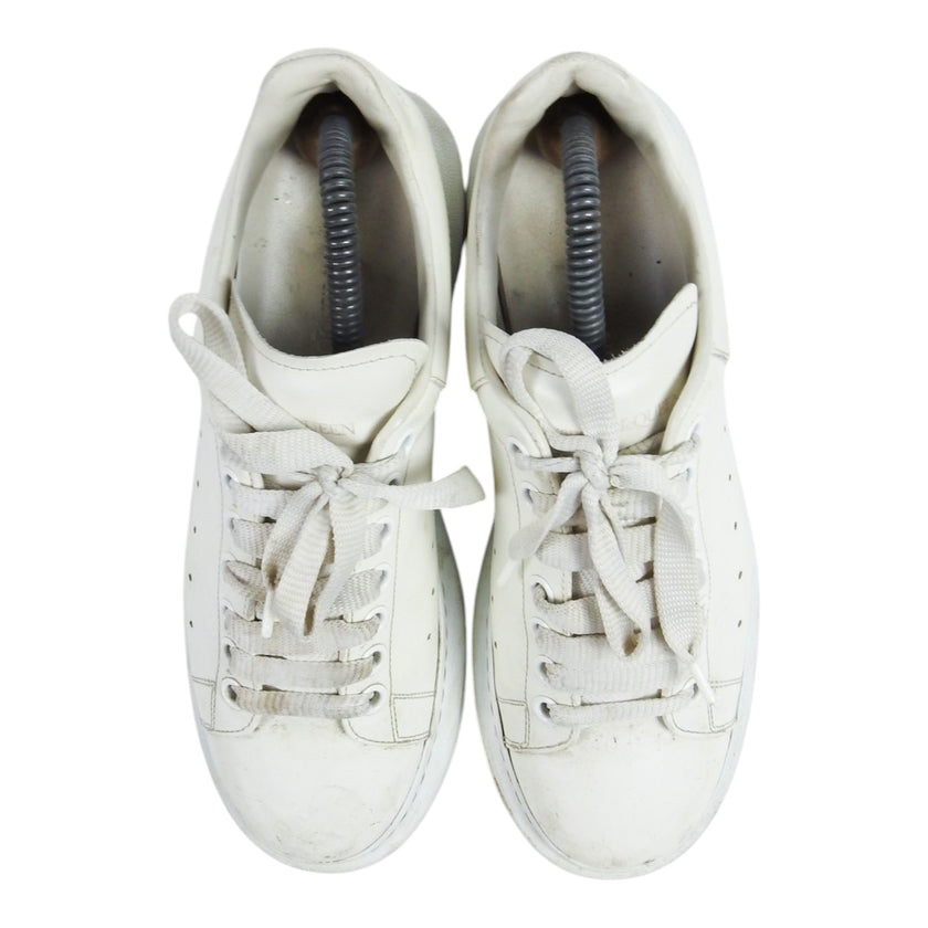 Alexander McQueen White Leather Sneakers Size 40